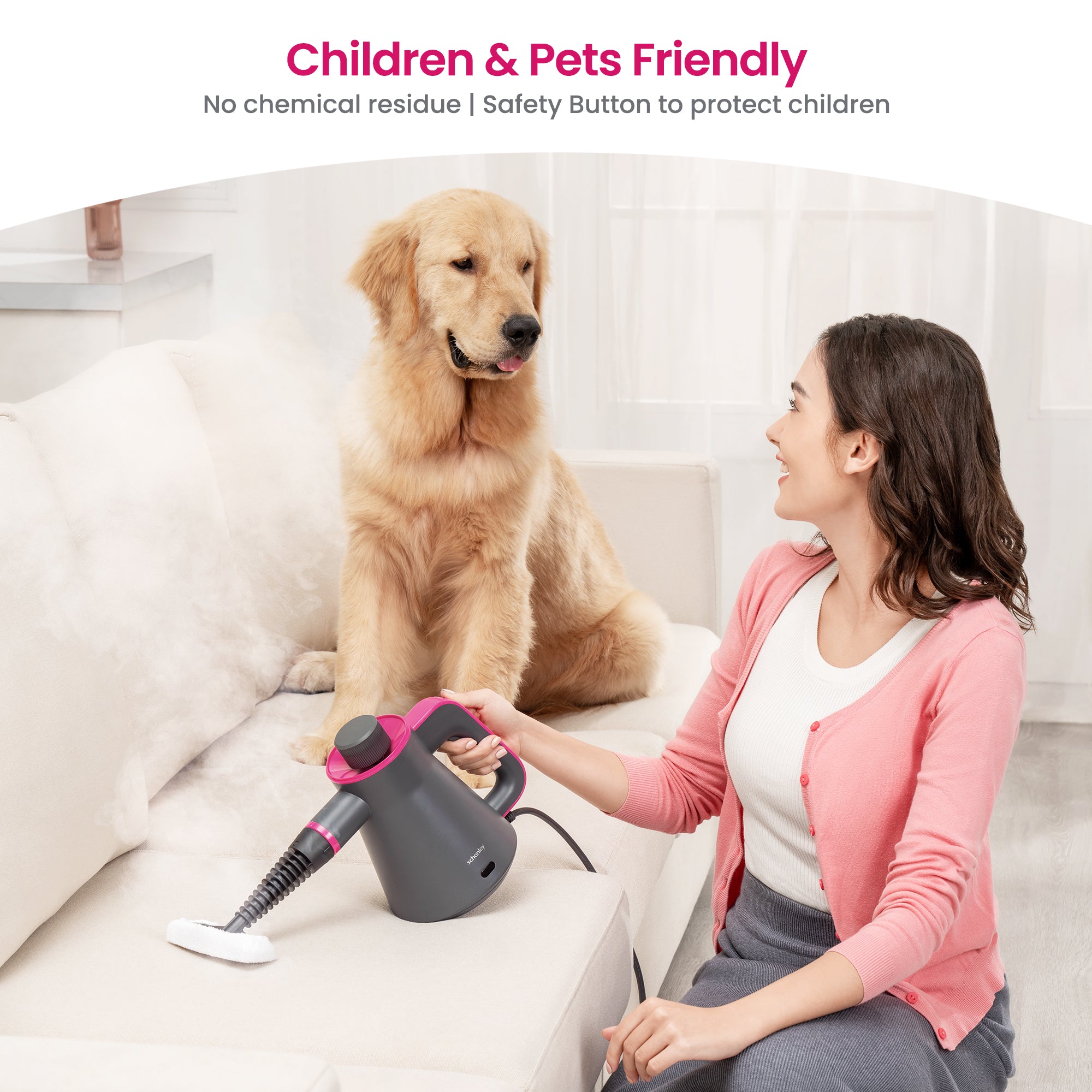 Schenley Hera Steam Cleaner SLGCSC064 | Powerful Multi-Purpose Steamer