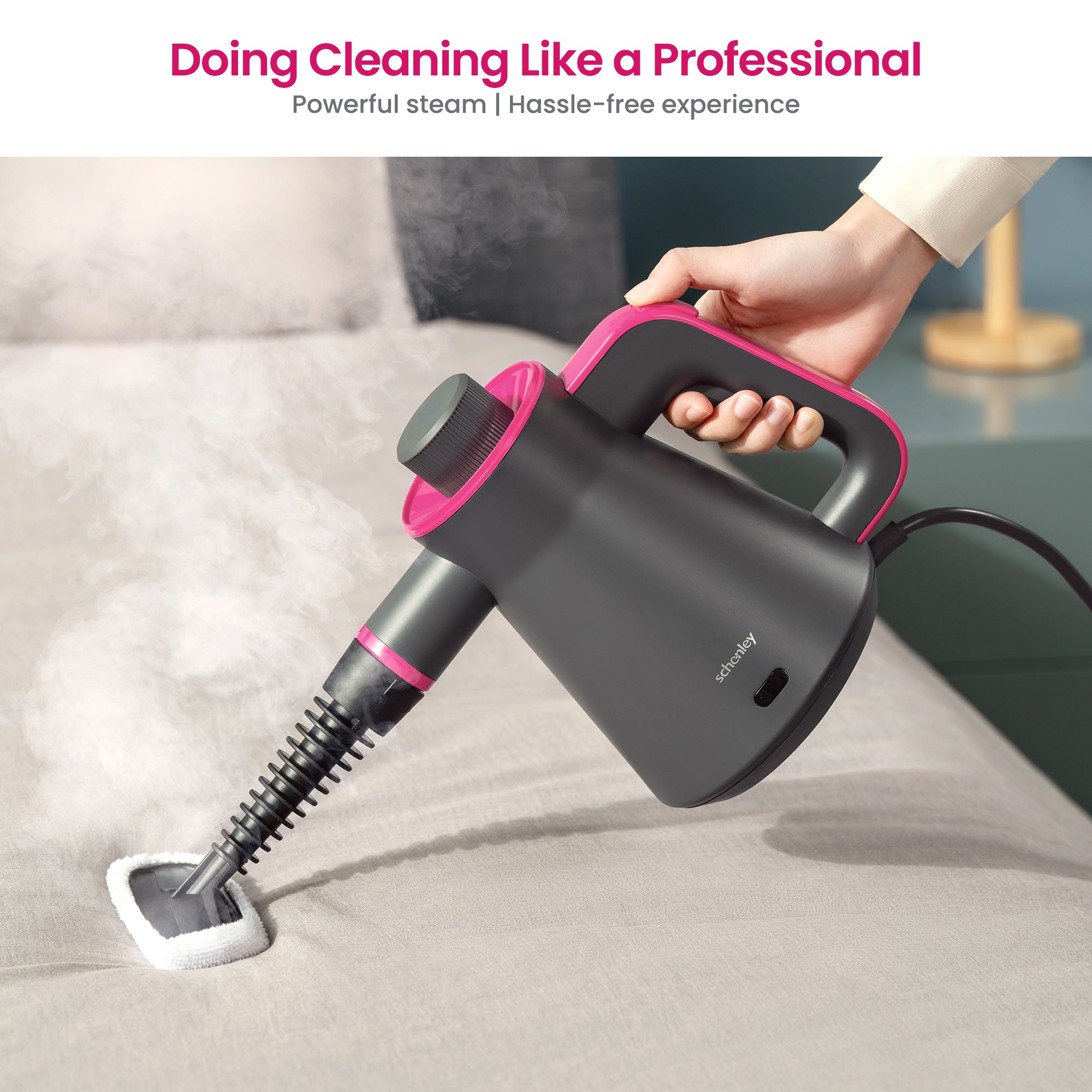 Schenley Hera Steam Cleaner SLGCSC064 | Powerful Multi-Purpose Steamer