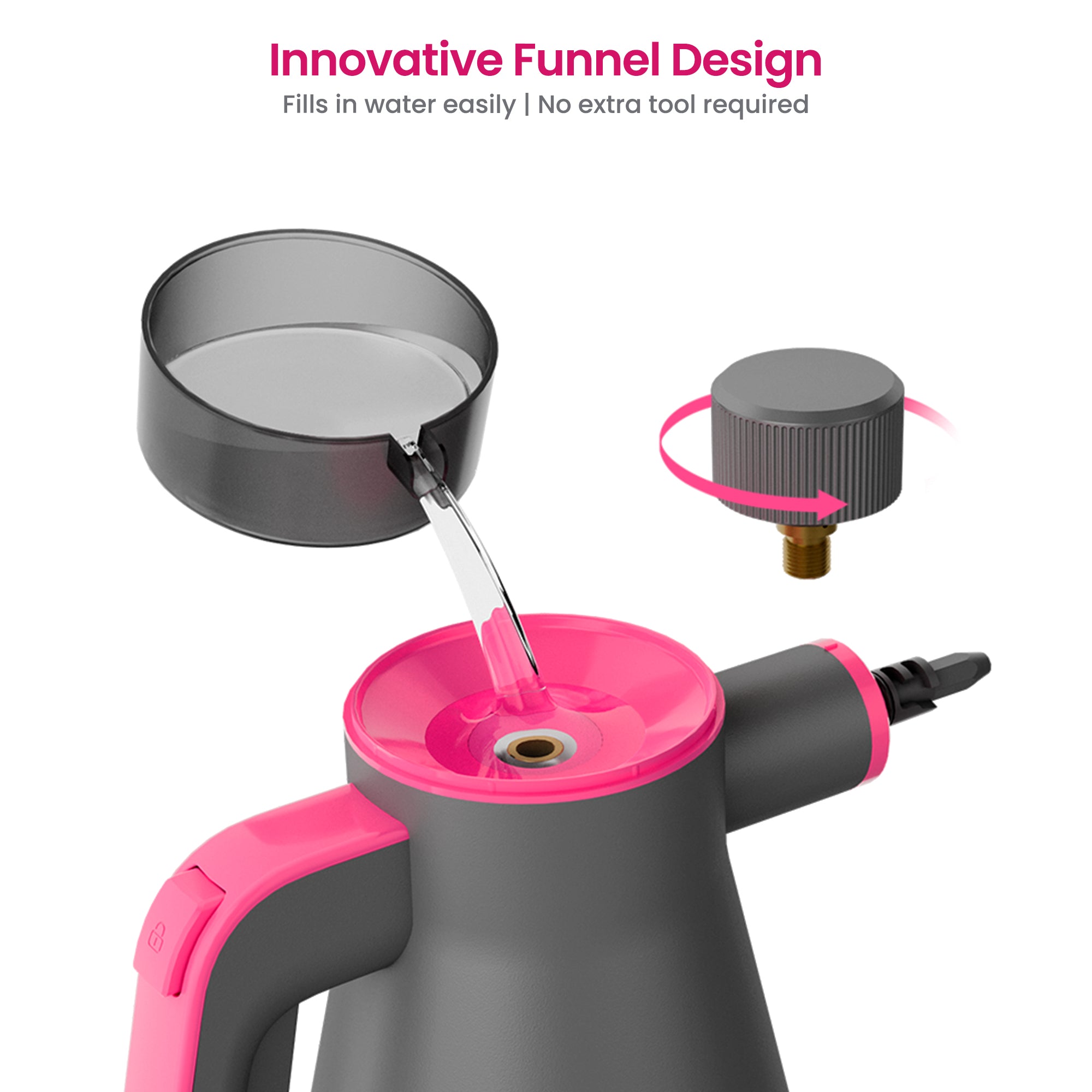 Schenley Hera Steam Cleaner SLGCSC064 | Powerful Multi-Purpose Steamer